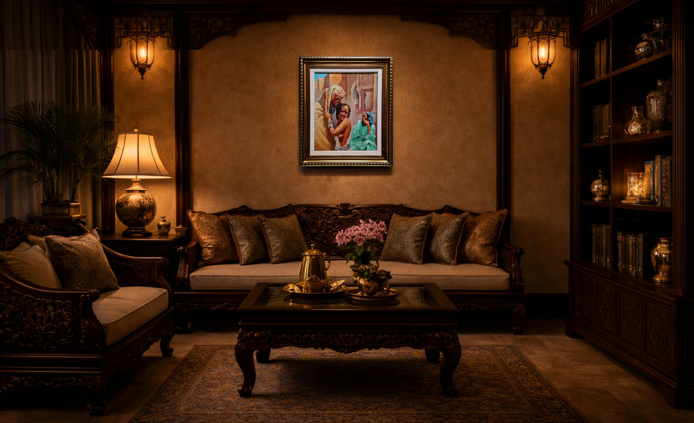 Zakochana para berberyjska